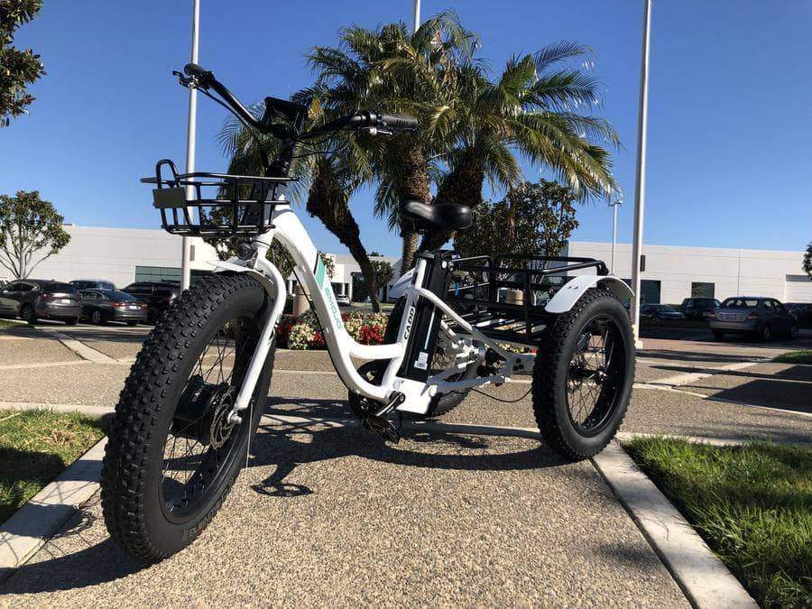 Emojo Caddy 48V 500W Fat Tire Tricycle eBike