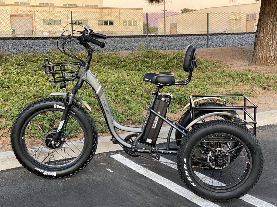 Emojo Electric Bikes Emojo Caddy Pro 48V 500W Fat Tire Tricycle eBike Preorder