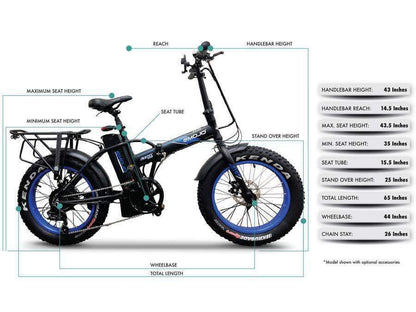 Emojo Lynx Pro Ultra  48V 500W Fat Tire Folding eBike