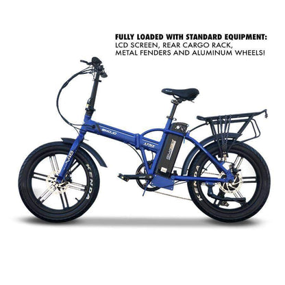 Emojo Lynx Pro Sport 48V 500W Fat Tire Folding eBike