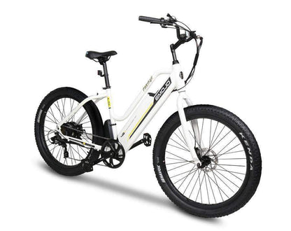 Emojo Electric Bikes Emojo Panther 48V Step Through Fat Tire Cruiser