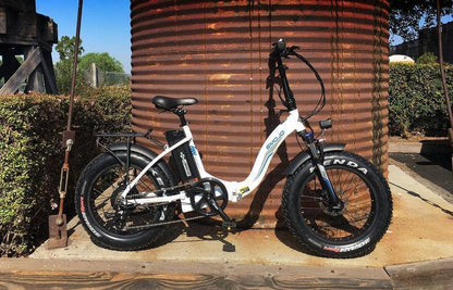 Emojo Electric Bikes Emojo Ram Sport 48V 750W Fat Tire Folding eBike