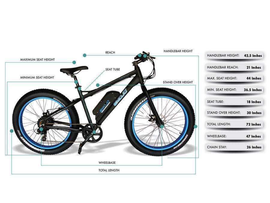 Emojo Wildcat 48V 500W Fat Tire Electric Bike