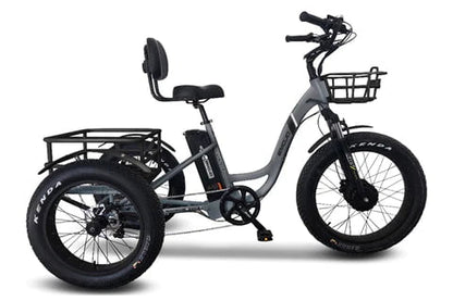 Emojo Electric Bikes One Size / Grey Emojo Caddy 48V 500W Fat Tire Tricycle eBike