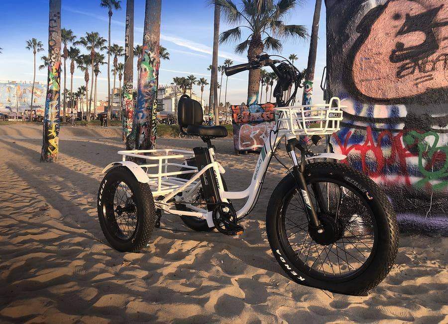 Emojo Caddy Pro 48V 500W Fat Tire Tricycle eBike