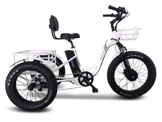 Emojo Caddy Pro 48V 500W Fat Tire Tricycle eBike