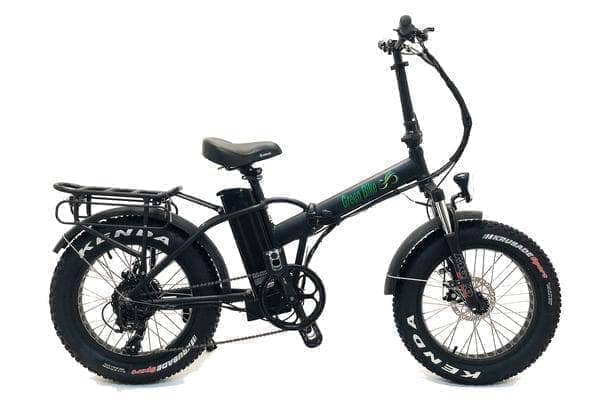 Green Bike USA Electric Bikes One Size / Black Green Bike USA GB1 Fat Tire 48v 500w Folding Electric Bike