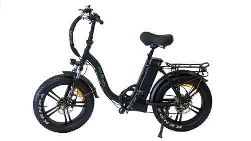 Green Bike USA Electric Bikes One Size / Black Green Bike USA GB750 Low Step Fat Tire Folding 48v 750w Electric Bike