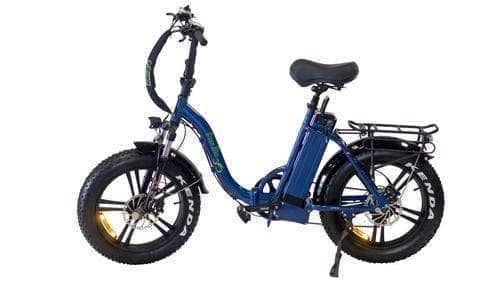 Green Bike USA Electric Bikes One Size / Blue Green Bike USA GB750 Low Step Fat Tire Folding 48v 750w Electric Bike