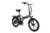 GreenBike Electric Motion Black/Orange GreenBike TORO 48v 350W Folding Electric Bike