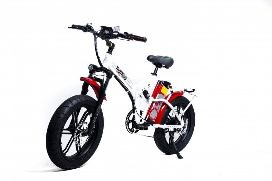 GreenBike Electric Motion Electric Bikes 20" / White/silver GreenBike Big Dog Off-Road