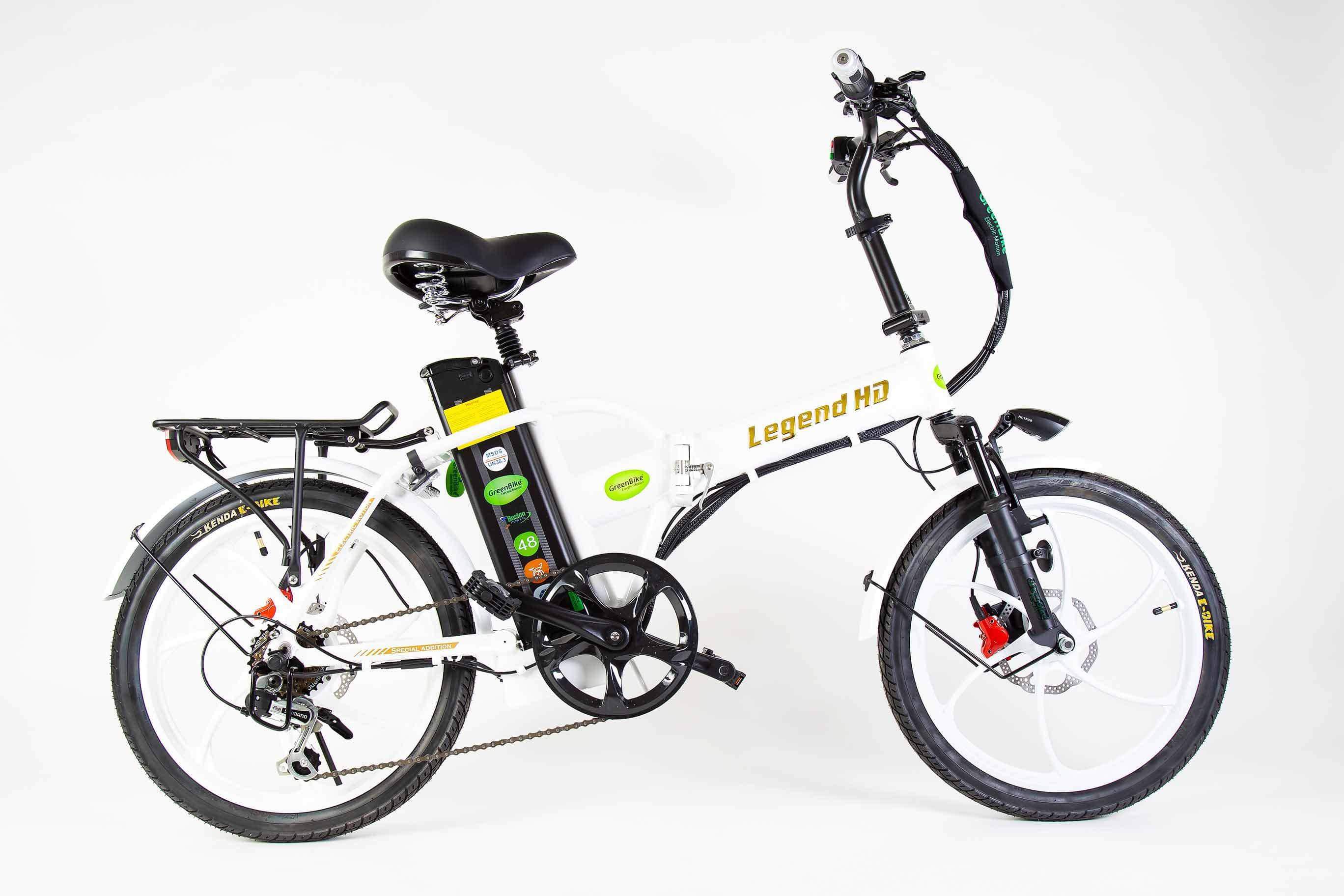 GreenBike Legend HD Folding Electric Bike Journey eBikes Journey Bikes