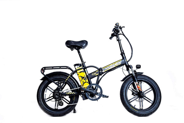 GreenBike Electric Motion Electric Bikes One Size / Black Gold GreenBike Big Dog Extreme 48V 750W Fat Tire Electric Folding Bike