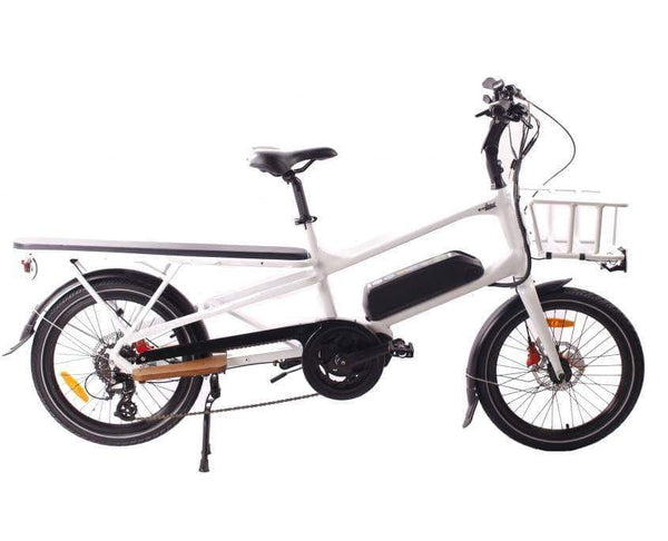 GreenBike Electric Motion Electric Bikes One Size / White GreenBike Cargo 500W 48V 10.4 Ah Electric Cargo Bike