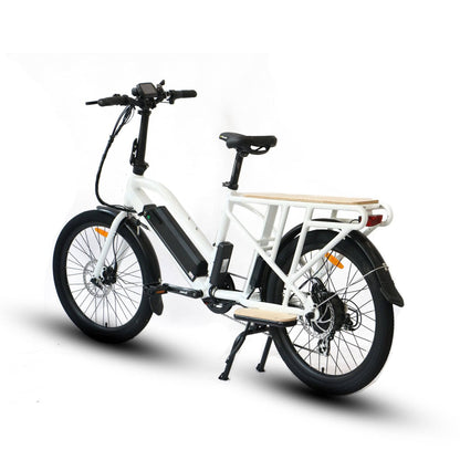 JourneyBikes.com Electric Bikes The Eunorau 24" City Tire Model MAX-CARGO E-Bike
