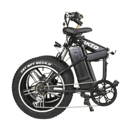 Nakto 48V 20" Fat Tire Folding Mini Cruiser Electric Bike