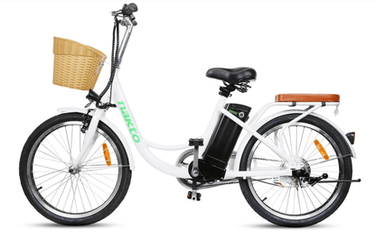 Nakto Elegance 36V 22" Step Thru Electric City Bicycle