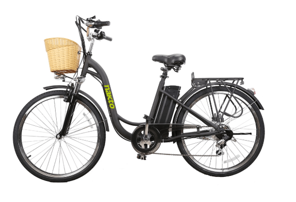 Nakto Electric Bikes 250W Motor / Black Nakto Camel Women's 36V Electric City Bicycle