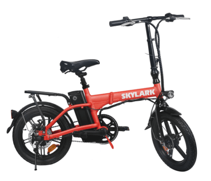 Nakto Electric Bikes Nakto Skylark 36V 250W 16" Folding Electric Bicycle