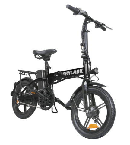 Nakto Electric Bikes Nakto Skylark 36V 250W 16" Folding Electric Bicycle