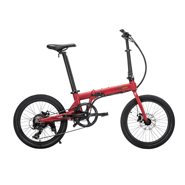 qualisports Electric Bikes One Size / Red Qualisports Volador 36V 350W Folding E-Bike