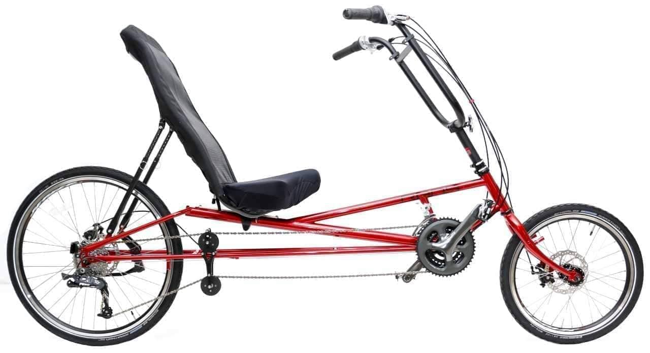 Rans Bikes Recumbent Bikes Standard / Red / Complete Bike Stratus LE Recumbent Bicycle - BABK0048