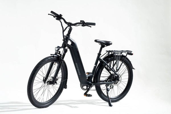 Revibikes Electric Bikes One Size / Matte Black Revibikes Oasis 48V 500W Step Through Commuter Ebike
