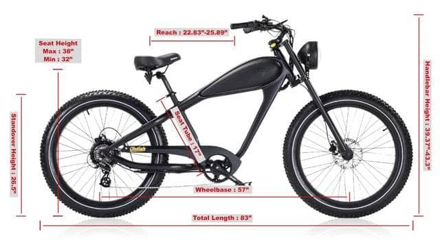 Civi bikes 750w cheetah sale