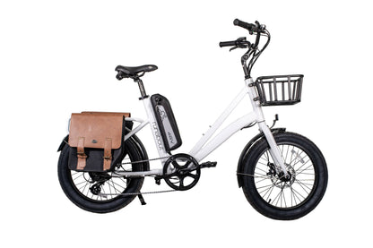 Revibikes Electric Bikes One Size / Pearl White Revibikes Runabout 48V 500W Step Through E-Bike