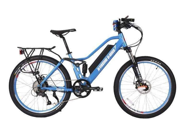 X-Treme Electric Bikes One Size / Baby Blue X-Treme Sedona 48V 500W Step Through Mountain E-Bike
