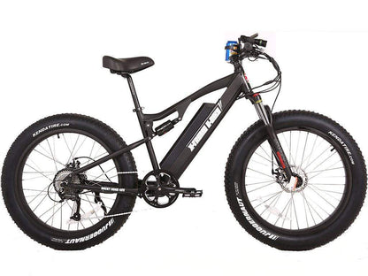 X-Treme Electric Bikes One Size / Black X-Treme Rocky Road 48V 500W Fat Tire Full Suspension eBike