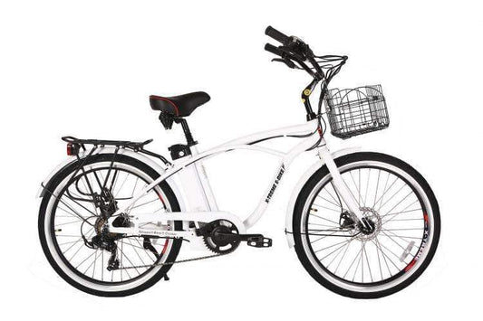 X-Treme Newport Elite Max Beach Cruiser Electric Bike [36V 350W]