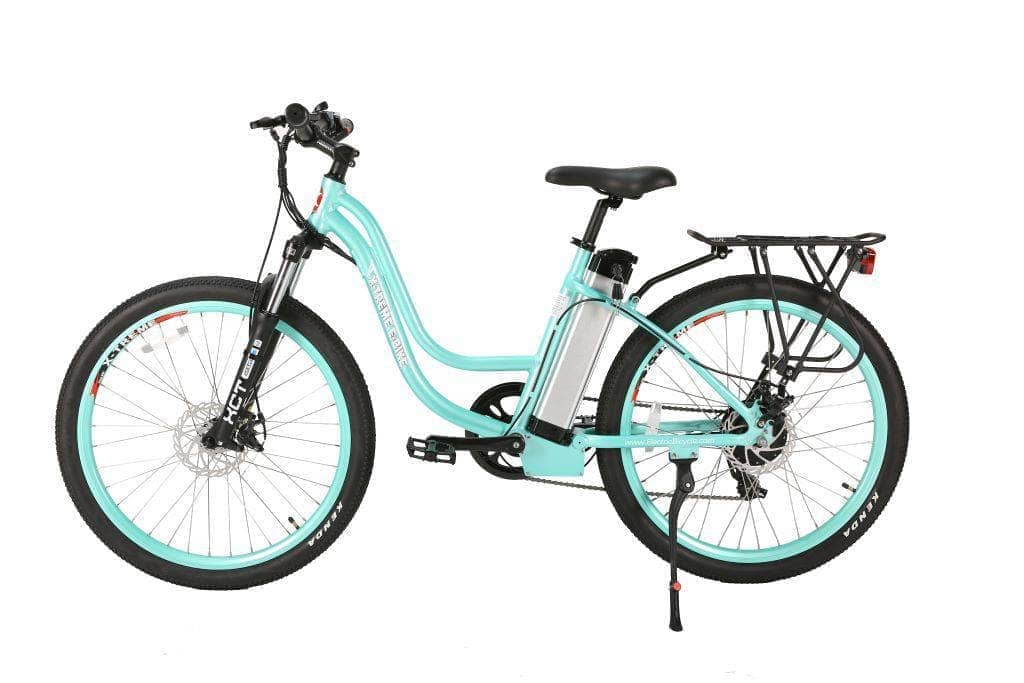 X-Treme Electric Bikes One Size / Mint Green X-TREME TRAIL CLIMBER ELITE 24V 300W MOUNTAIN E-BIKE