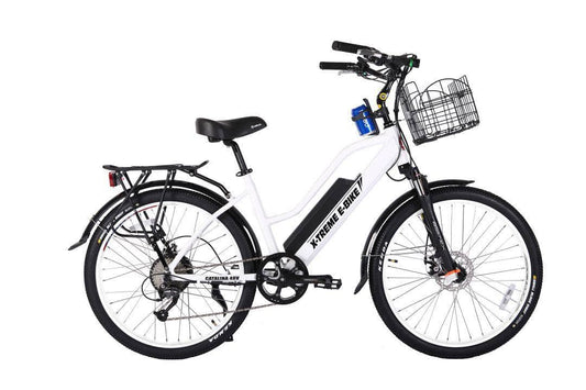 X-Treme Electric Bikes X-Treme Catalina 48V 500W Step Through Beach Cruiser