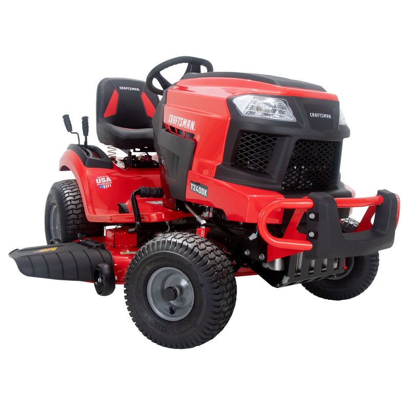CRAFTSMAN T2400K | 46in 22HP TURN TIGHT Gas Riding Lawn Mower | KOHLER Twin-Cylinder 7000 Series Engine | Hydrostatic Transmission CRAFTSMAN T2400K | 46in 22HP TURN TIGHT Gas Riding Lawn Mower | KOHLER Twin-Cylinder 7000 Series Engine | Hydrostatic Transmission