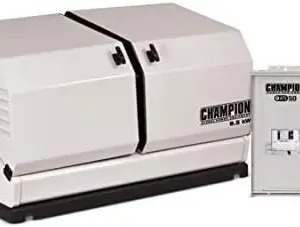 Champion Power Equipment 100177 8.5-kW Home Standby Generators with 50-Amp Outdoor-Rated Automatic Transfer Switchs