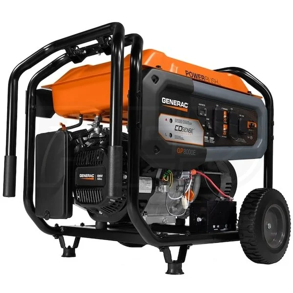 Generac GP8000E 8000-Watt Portable Generators. Generac GP8000E 8000-Watt Portable Generators.