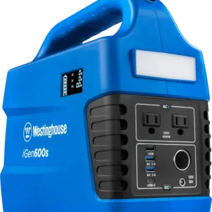 Westinghouse iGen600s Portable Power Station 600W 592Wh News.