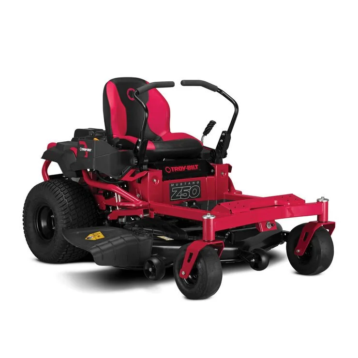 Troy-Bilt Mustang Z50 Zero-Turn Mowers. Troy-Bilt Mustang Z50 Zero-Turn Mowers.