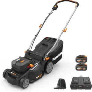 WORX Nitro 40V 16″ Cordless Lawn Mowers w/Brushless Motor 2.0 & Intellicut.