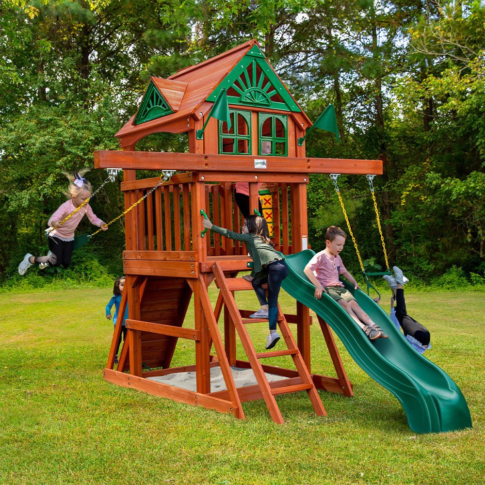 Five Star II Space Saver Swing Set for Kids - Image 3