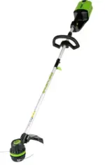 Greenworks 80V 21” Lawn Mower, 13” String Trimmer, and 730 Leaf Blowers. - Image 4