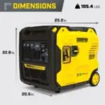 Champion Power Equipment 6500W Dual Fuel Ports Inverters Generator 201532