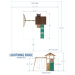 Lightning Ridge Swing Set - Image 2