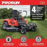 60V Zero Turn Riding Lawn Mowers. - Image 5