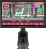 Aviron Strong Series Rower: 22″ HD Touchscreen, Dual Air & Magnetic Resistances up to 100 lbs. Game-Based Workouts, Streaming, Compact Designs - Image 5