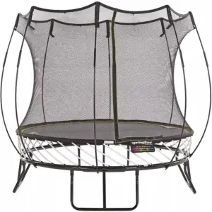 Springfree Trampoline 8′ Compact Round Trampoline with Safety Enclosure