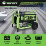 13,000W Dual Fuel Portable Generator, Powered by Gas or Propane, Electric Start, Home Backup & RV Readys. - Image 4