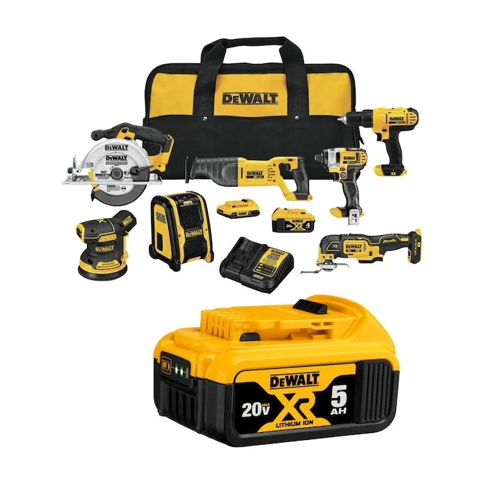 DEWALT 20V MAX Combo Kit, Compact 7-Tool (DCK720D2) DEWALT 20V MAX Combo Kit, Compact 7-Tool (DCK720D2)