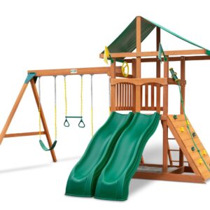 Outing w/ Dual Slides Swing Set